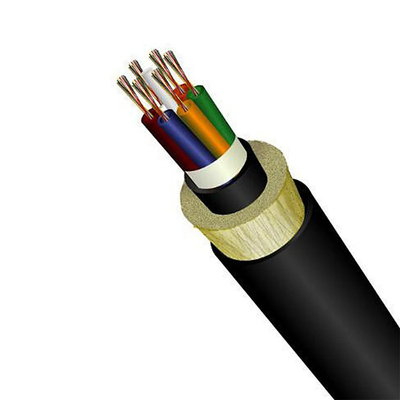 высокое качество ADSS оптоволоконный кабель наружной g652d 12 24 58 80 ядра гилосов одномодный протяженность 200 однообразный PE куртка