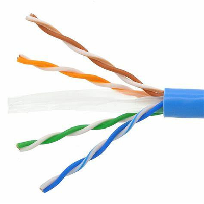 Высокоскоростной Cat6 Cat6a UTP Lan кабель скрученная пара 500MZ медь SSTPP BC CCA 1000ft
