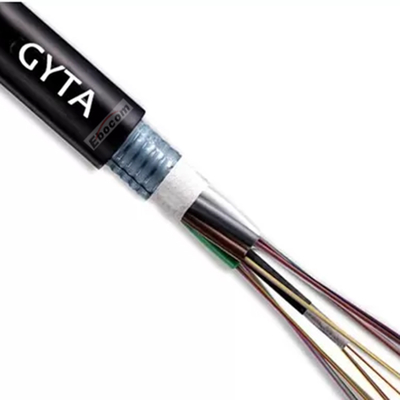 GYTA 4 Core Armored G652D Fiber Cable Loose Tube Design PE Outer Jacket Stable Transmission for Backbone and Access Networks (GYTA 4 Корневой бронированный G652D Волоконный кабель с свободной трубкой