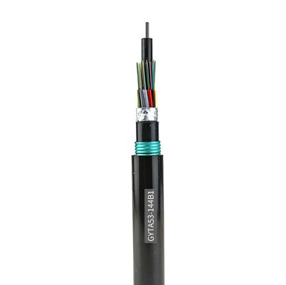 48/96/144 Ядро GYTA53 Бронированный волокнистый кабель Тяжелый подземный канал & закопанный